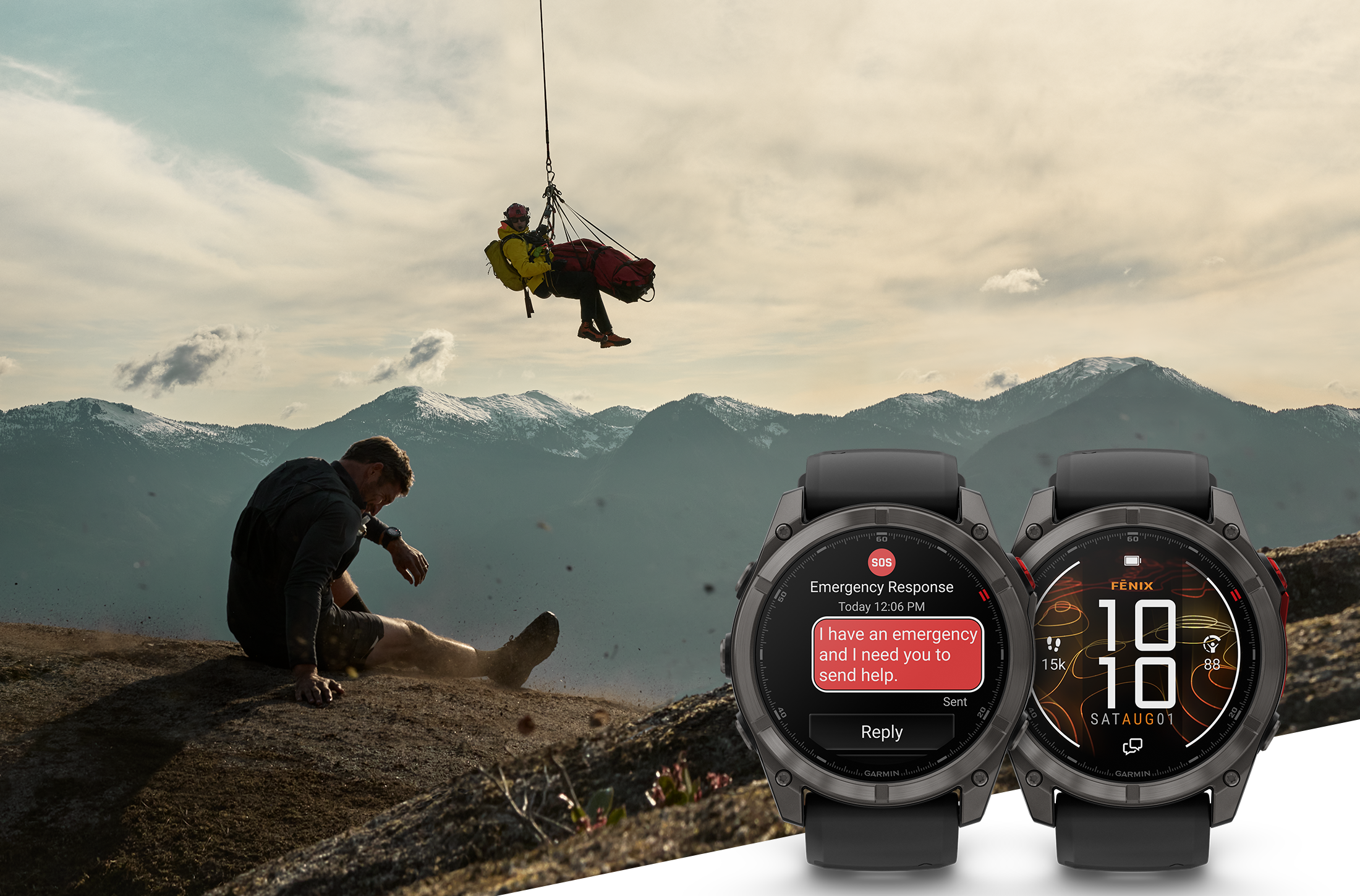 z6尊龙凯时攜手Garmin推出全球首款Micro LED智慧手錶——fēnix 8 Pro MicroLED，帶來在運動與戶外探索場景中的卓越表現，重新定義智慧穿戴裝置的顯示標準。圖／Garmin提供
